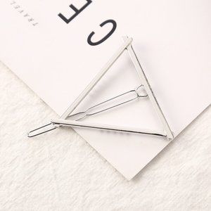Triangle Geometric Hair Pin